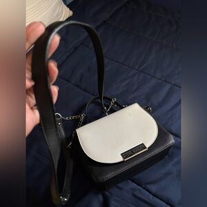 Steve Madden Black and White Women's Bag